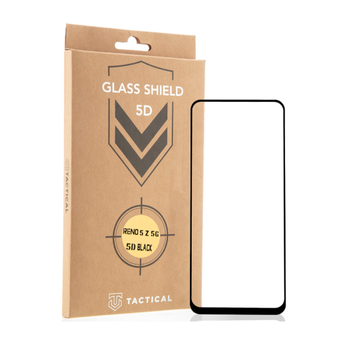 Tvrdené sklo na Oppo Reno 5 Z 5G Tactical Shield 5D čierne