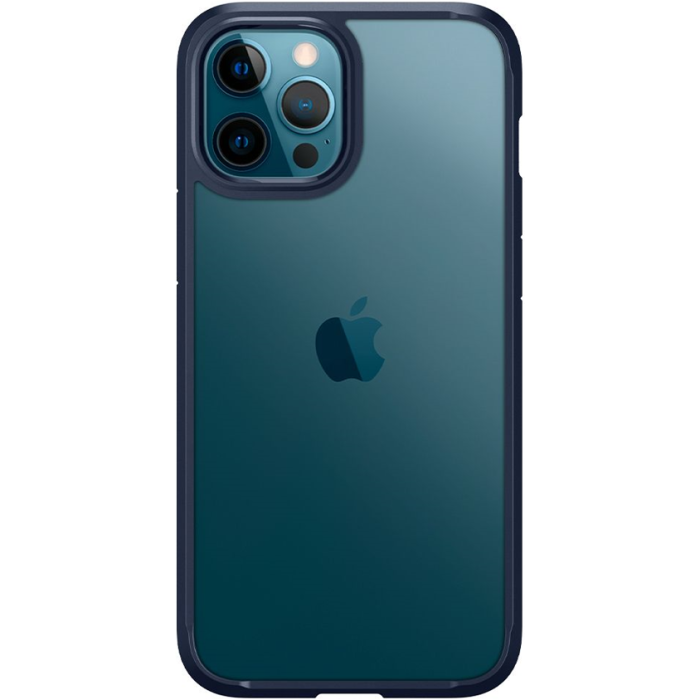 Odolné puzdro na Apple iPhone 12/12 Pro Ultra Hybrid Clear modré