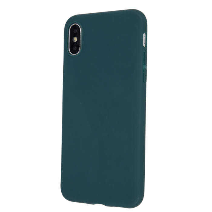 Silikónové puzdro na Samsung Galaxy A03s Matt TPU zelené