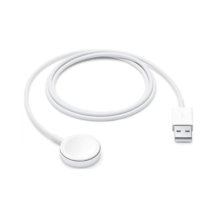 Kábel Apple na Apple Watch series 7/6/5/4/3/2/1/SE MX2E2ZM/A biely (Bulk)