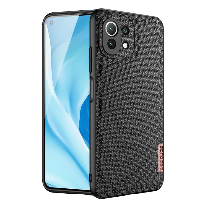 Plastové puzdro na Xiaomi Mi 11 Lite/Mi 11 Lite 5G/Xiaomi 11 Lite 5G NE Dux Ducis Fino čierne