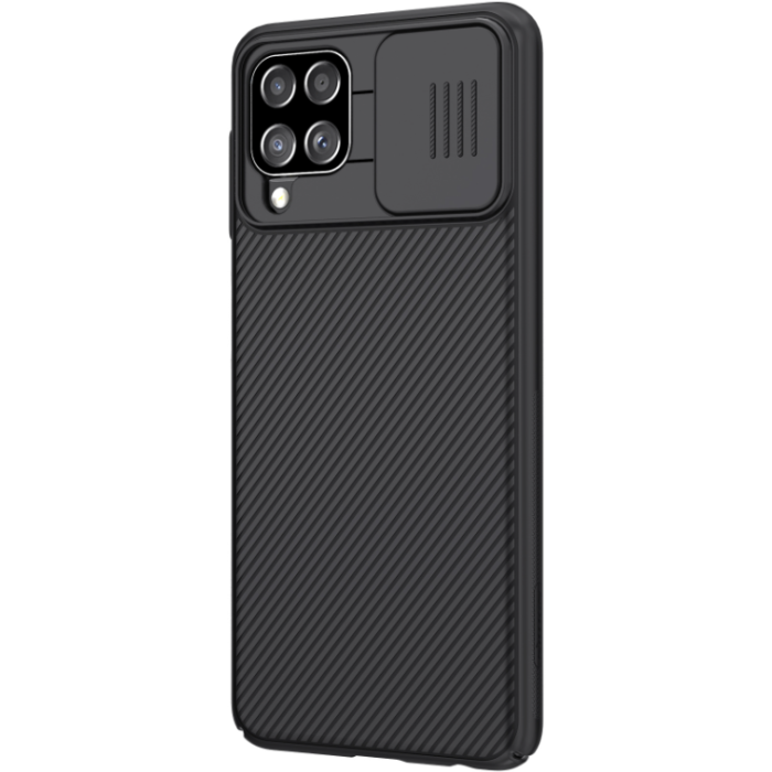 Plastové puzdro na Samsung Galaxy A22 LTE A225 Nillkin CamShield čierne