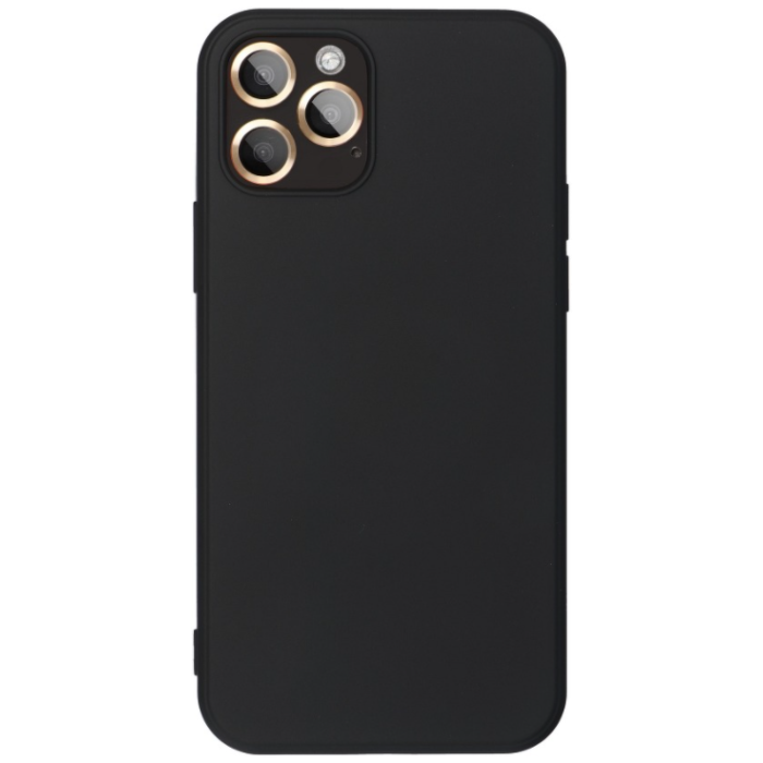 Silikónové puzdro na Apple iPhone 13 Pro Max Forcell Silicone Lite čierne