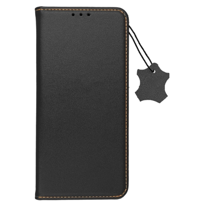 Diárové puzdro na Apple iPhone 13 Mini Leather Forcell Smart Pro čierne