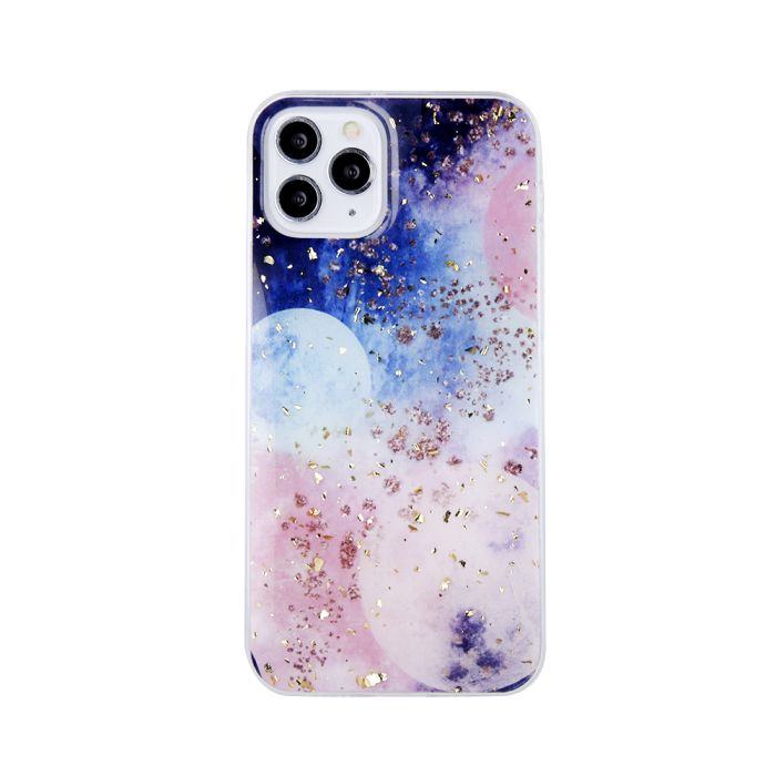 Silikónové puzdro na Samsung Galaxy A12/M12 Gold Glam Galactic