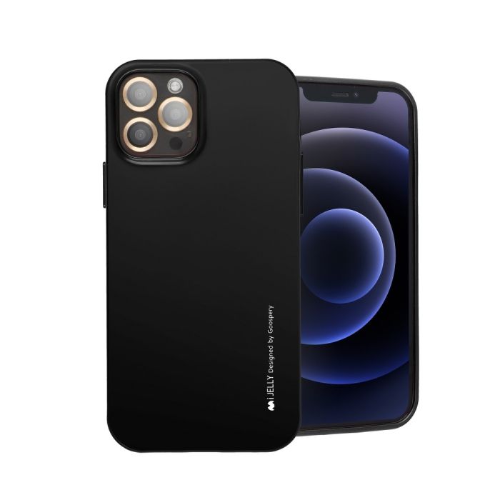 Silikónové puzdra na Samsung Galaxy A03s i-Jelly Mercury čierne