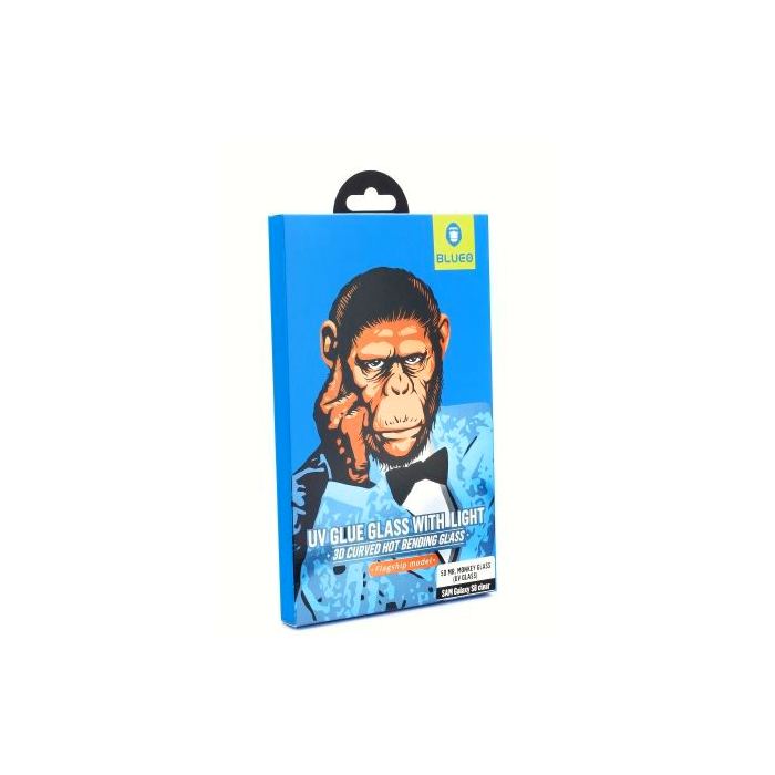 Tvrdené sklo na Apple iPhone 13 Pro 5D Mr. Monkey čierne