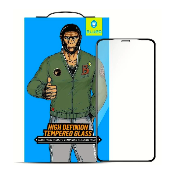 Tvrdené sklo na Apple iPhone 13 Pro 5D Mr. Monkey čierne