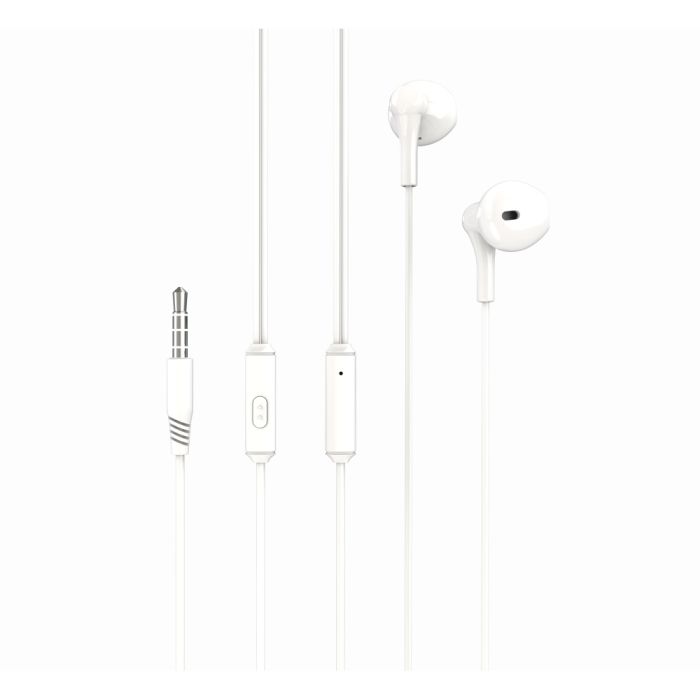 XO EP39 jack 3,5mm biele