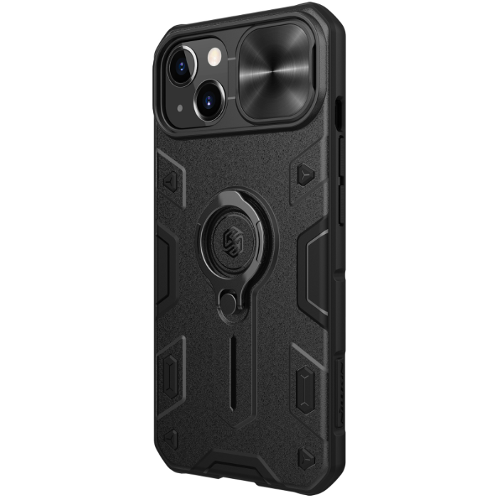 Odolné puzdro na Apple iPhone 13 Nillkin CamShield Armor čierne