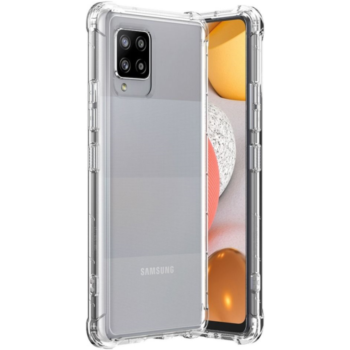 Silikónové puzdro na Samsung Galaxy A22 LTE A225 ARAREE Flexield transparentné