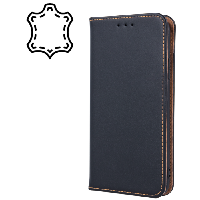 Diárové puzdro na Xiaomi Redmi 10/Redmi 10 2022 Genuine Smart Pro čierne