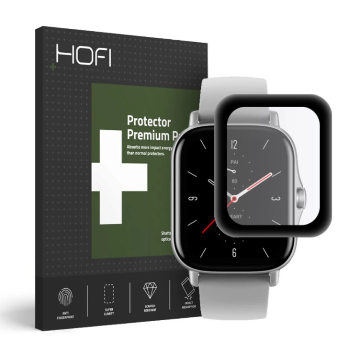 Tvrdené sklo na Xiaomi Amazfit GTS 2/2e HOFI čierne