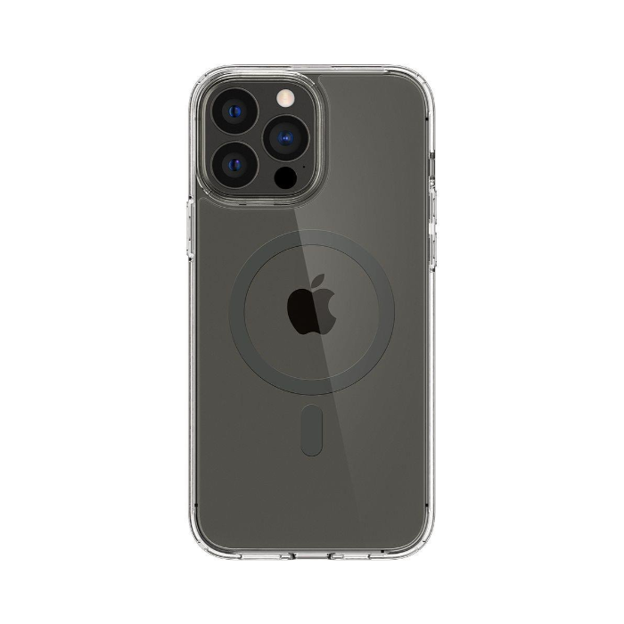 Odolné puzdro na Apple iPhone 13 Pro Max Spigen Ultra Hybrid MagSafe sivé