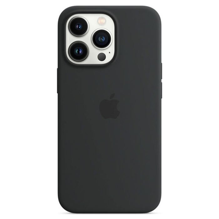 Silikónové puzdro Apple na Apple iPhone 13 Pro MM2K3ZM/A Silicone Case with MagSafe Midnight