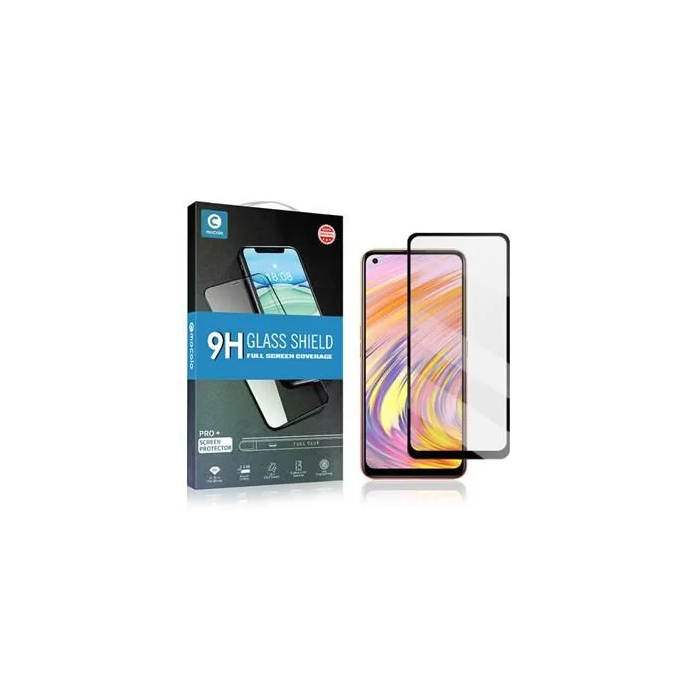 Tvrdené sklo na Vivo Y33s Mocolo 5D čierne