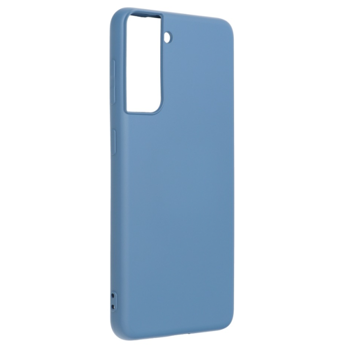 Silikónové puzdro na Samsung Galaxy S22 5G S901 Forcell Silicone Lite modré