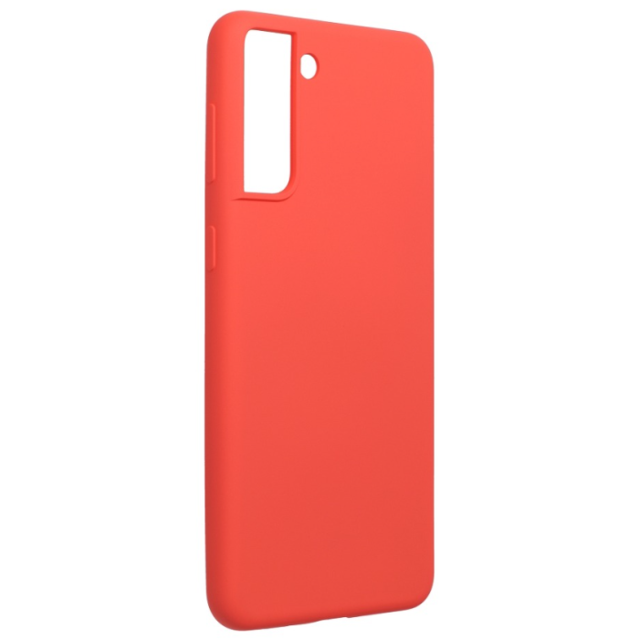 Silikónové puzdro na Samsung Galaxy S22 5G S901 Forcell Silicone Lite ružové