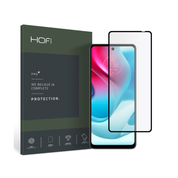 Tvrdené sklo na Motorola Moto G60/G60S Hofi Pro+ čierne