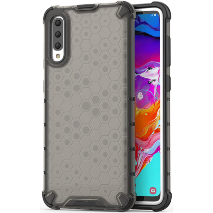 Odolné puzdro Samsung Galaxy A70 A705 Honeycomb čierne