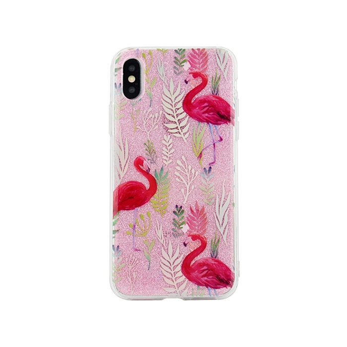 Silikónový obal na Huawei Mate 20 Lite Etui Pattern Plameniak