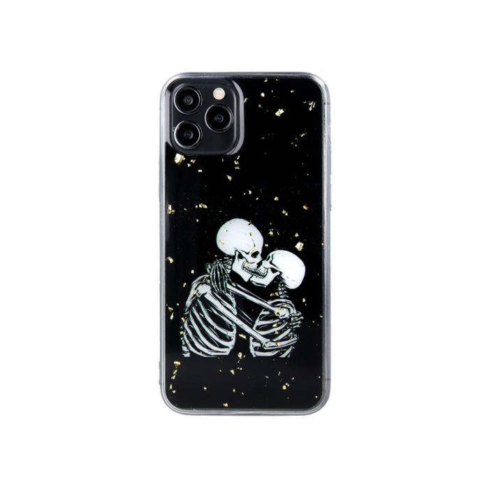Silikónové puzdro na Samsung Galaxy A03s A037 Romantic Skeletons 1