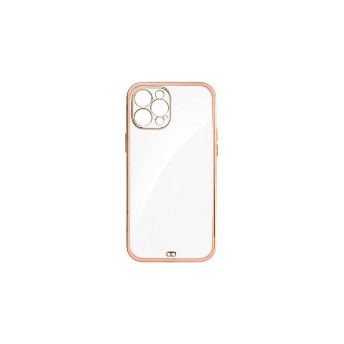 Silikónové puzdro na Apple iPhone 13 Pro Forcell LUX ružové