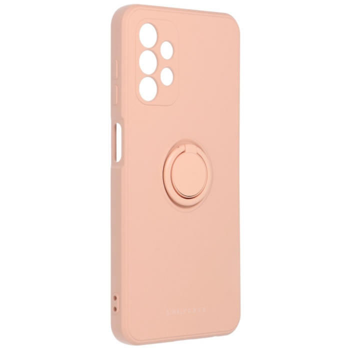 Silikónové puzdro na Samsung Galaxy A13 5G Roar Amber ružové