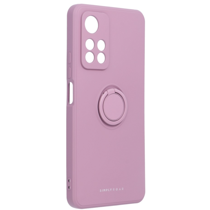 Silikónové puzdro na Xiaomi Redmi Note 11 Pro/11 Pro 5G Roar Amber fialové