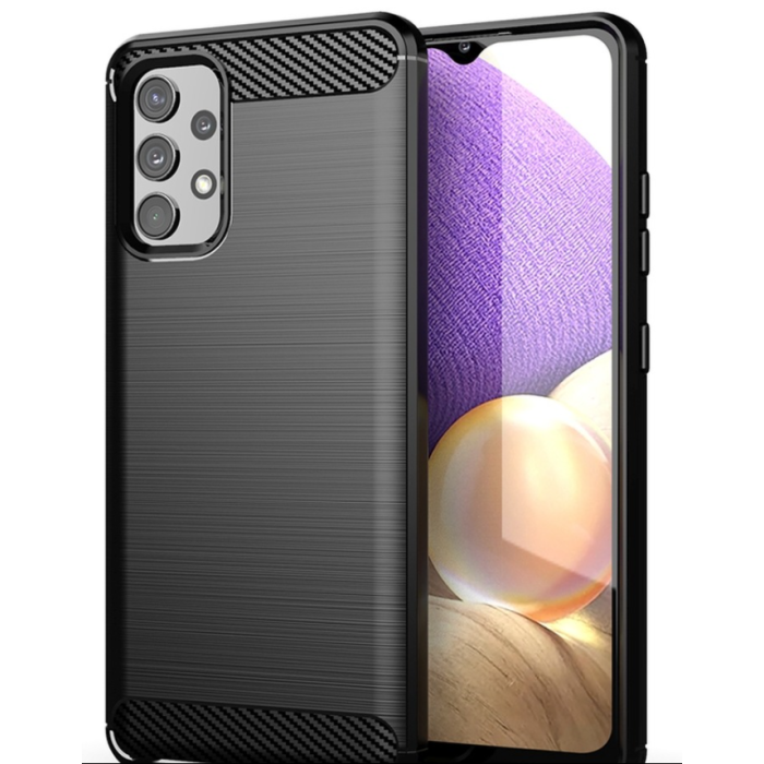 Silikónové puzdro na Samsung Galaxy A13 A135 Forcell Carbon čierne