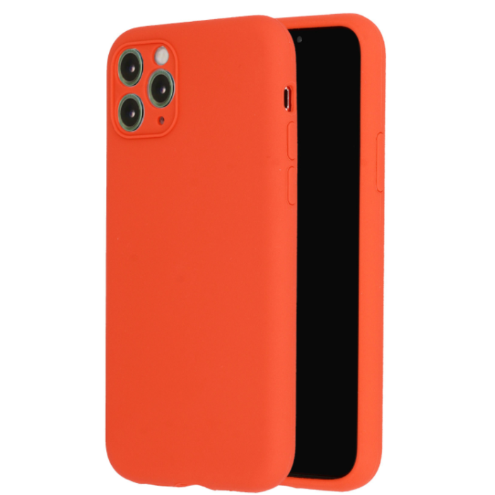 Silikónové puzdro na Samsung Galaxy A12/M12 Vennus Lite oranžové 