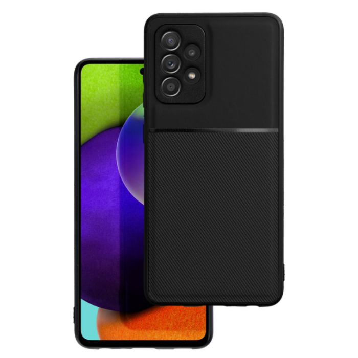 Plastové puzdro na Samsung Galaxy A52 A525/A52 5G A526/A52s 5G A528 Forcell Noble čierne