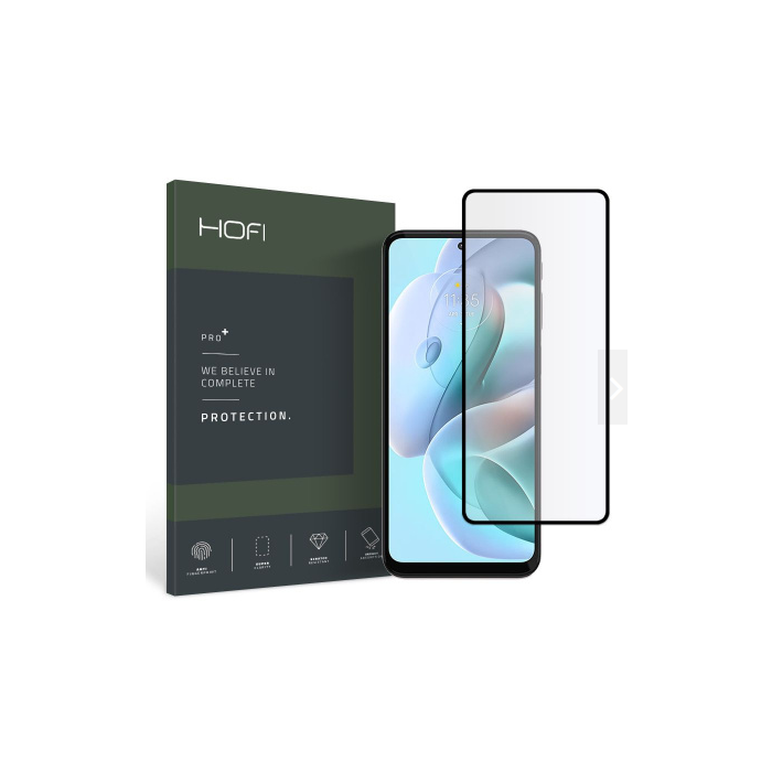 Tvrdené sklo na Motorola Moto G31/G41 Hofi Pro+ čierne