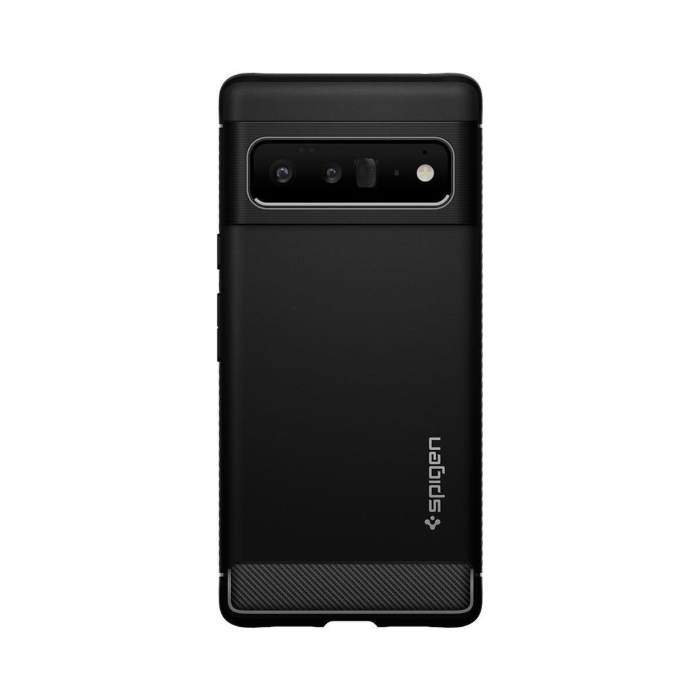 Odolné puzdro na Google Pixel 6 Pro Spigen Rugged Armor čierne