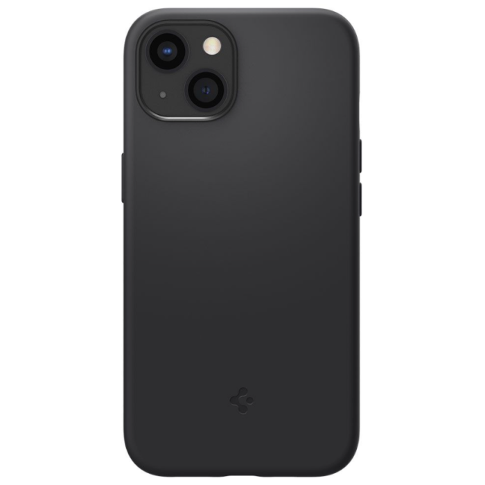 Silikónové puzdro na Apple iPhone 13 Mini Spigen Silicone Fit čierne