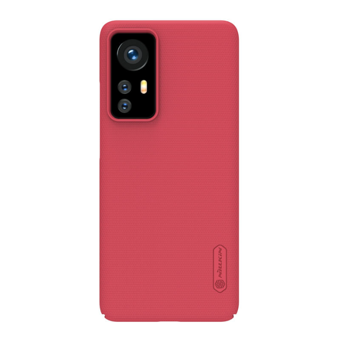 Plastové puzdro na Xiaomi 12 5G Nillkin Super Frosted červené