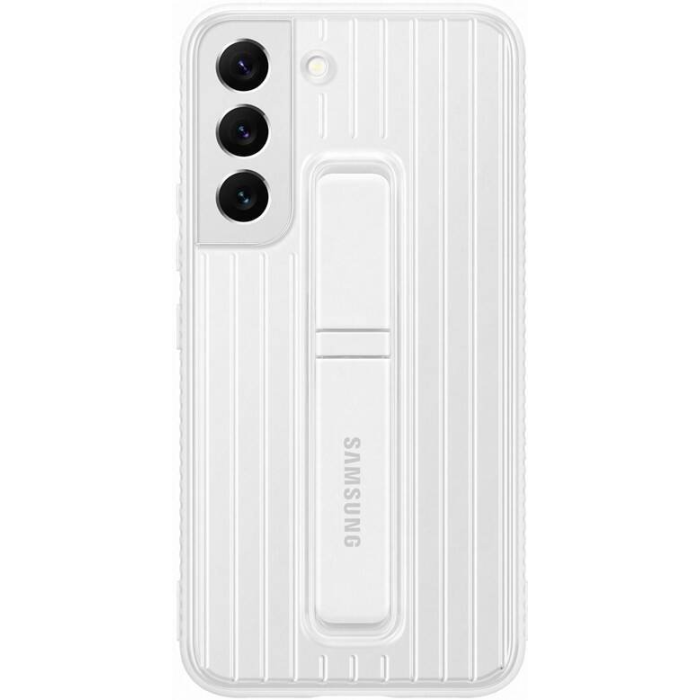 Odolné puzdro Samsung na Samsung Galaxy S22 5G S901 EF-RS901CWE Protective Standing biele