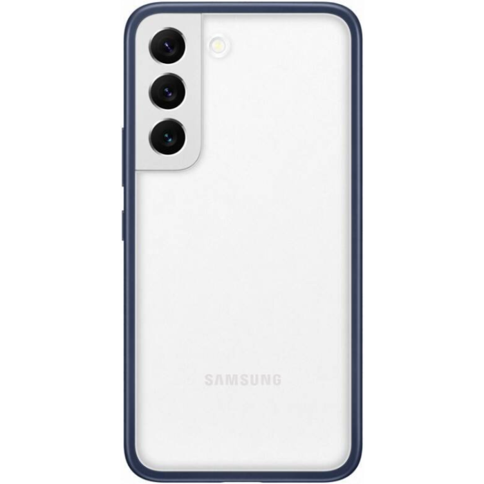 Plastové puzdro Samsung na Samsung Galaxy S22 5G S901 EF-MS901CNE Frame modré