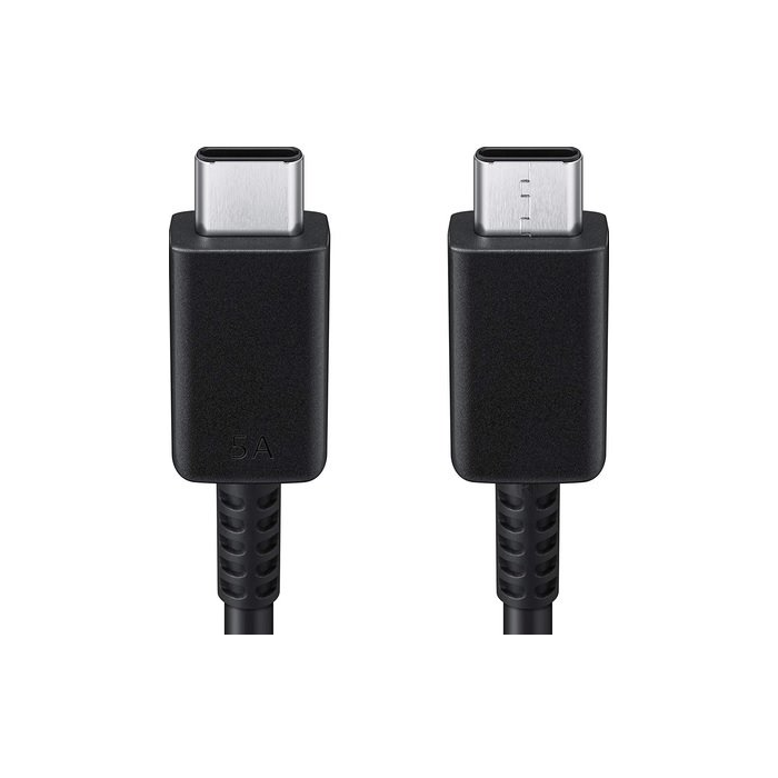 Kábel Samsung EP-DX510JBE, USB-C na USB-C 5A, 1.8m, čierny (Blister)