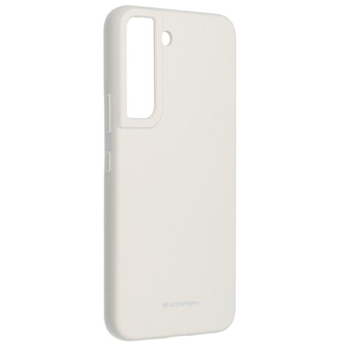 Silikónové puzdro na Samsung Galaxy S22 5G Mercury Silicone sivé