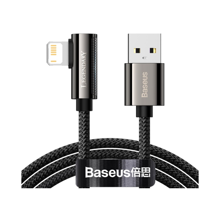 Kábel Baseus Legend, USB na Lightning 2,4A, 1m, čierna