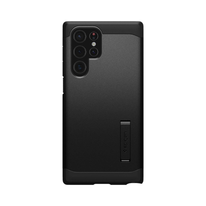 Odolné puzdro na Samsung Galaxy S22 Ultra 5G S908 Spigen Tough Armor čierne