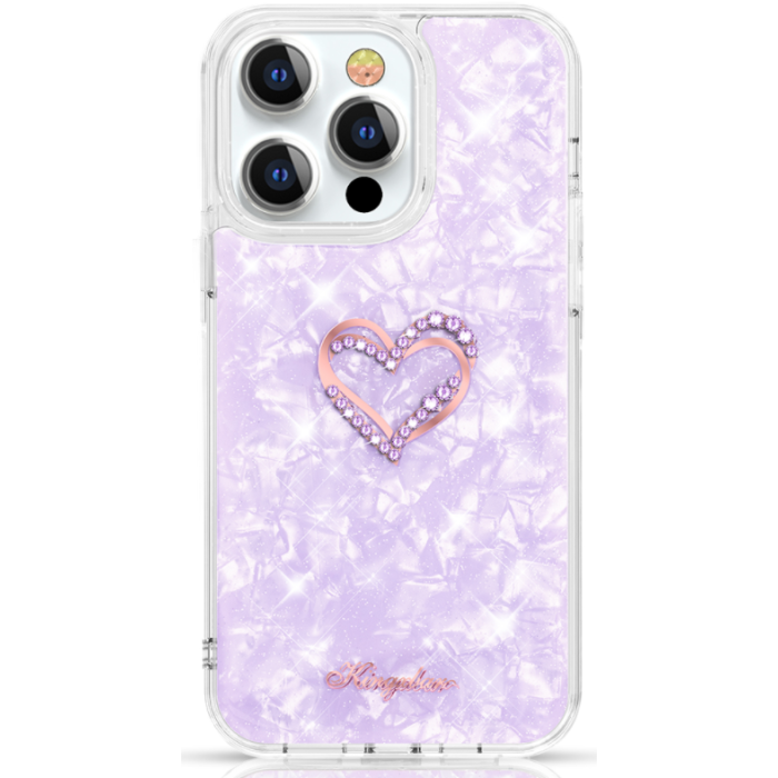 Zadné puzdro na Apple iPhone 13 Pro Max Kingxbar Epoxy fialové