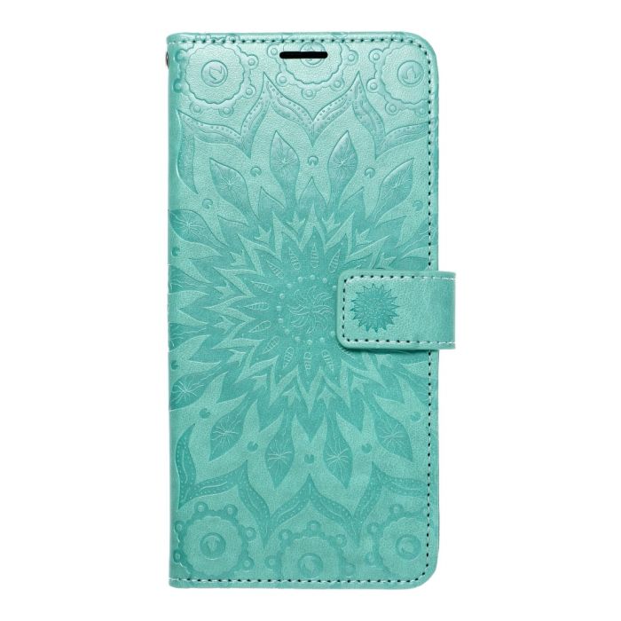 Diárové puzdro na Samsung Galaxy A03 A035 Forcell MEZZO mandala zelené
