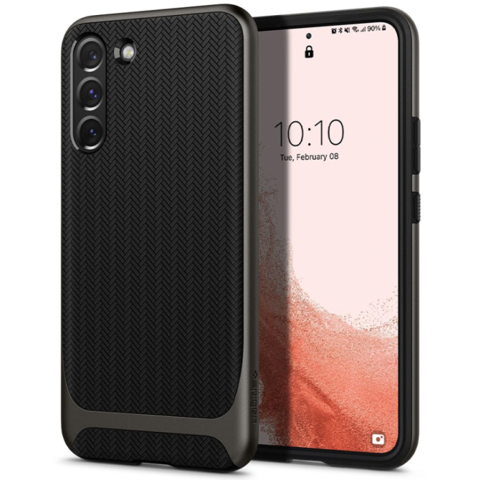 Plastové puzdro na Samsung Galaxy S22 Plus 5G Spigen Neo Hybrid čierne