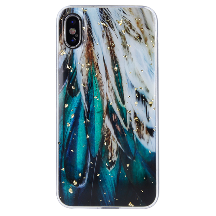 Silikónové puzdro na Xiaomi Poco X3/X3 Pro Gold Glam pierka