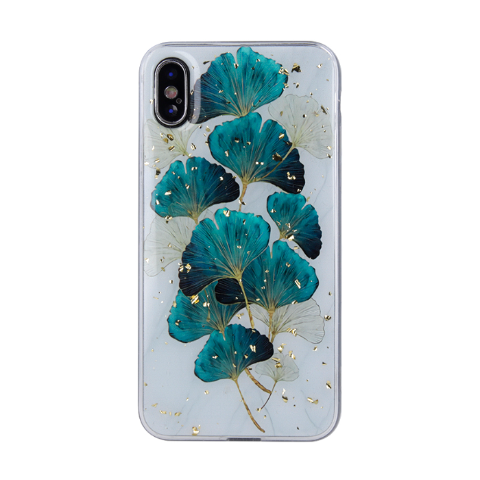 Silikónové puzdro na Xiaomi Poco X3/X3 Pro Gold Glam listy