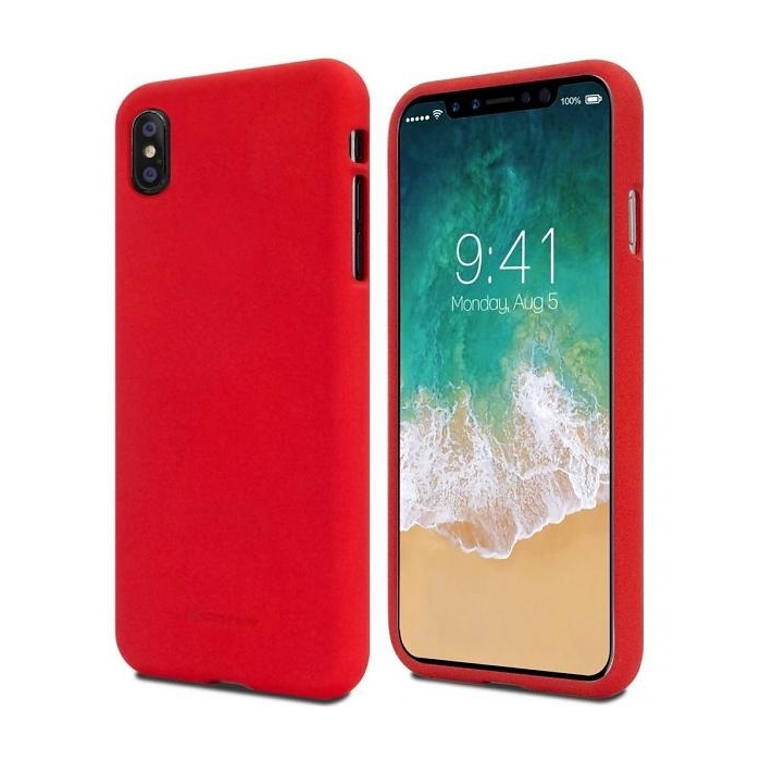 Silikónové puzdro na Huawei P40 Lite Mercury Soft červené