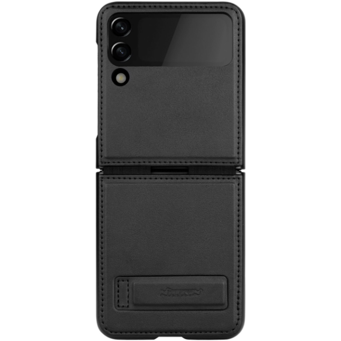 Diárové puzdro na Samsung Galaxy Z Flip 3 5G F711 Nillkin Qin Book čierne