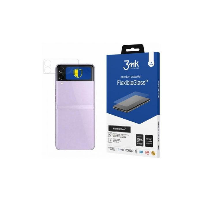 Tvrdené sklo na fotoaparát na Samsung Galaxy Z Flip 3 5G F711 3MK Flexible